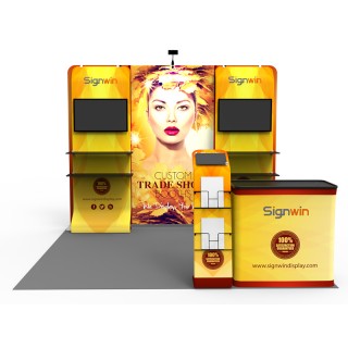 10x10ft Custom Trade Show Booth G