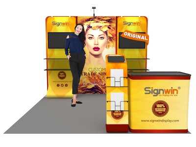 10x10ft Custom Trade Show Booth G