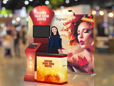 10x10ft Custom Trade Show Booth I