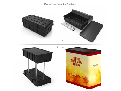 10x10ft Custom Trade Show Booth I