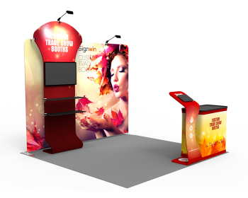 10x10ft Custom Trade Show Booth I