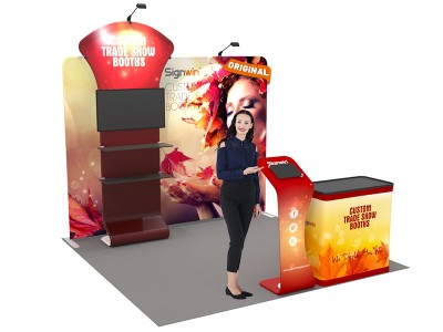 10x10ft Custom Trade Show Booth I
