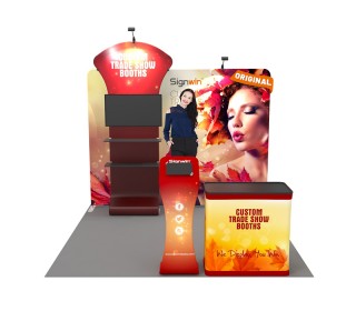 10x10ft Custom Trade Show Booth I