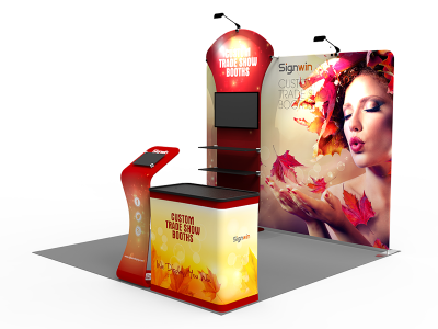 10x10ft Custom Trade Show Booth I