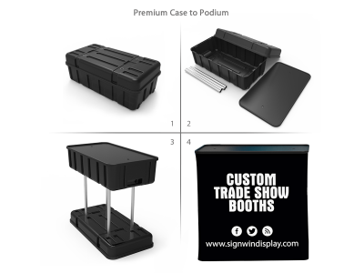 10x10ft Custom Trade Show Booth J