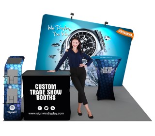 10x10ft Custom Trade Show Booth J