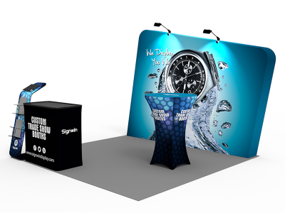 10x10ft Custom Trade Show Booth J