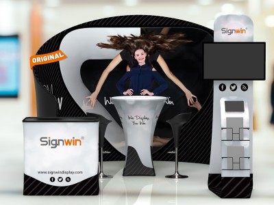 10x10ft Custom Trade Show Booth K