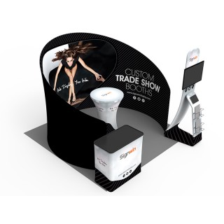 10x10ft Custom Trade Show Booth K
