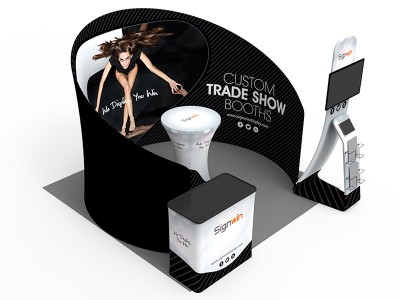10x10ft Custom Trade Show Booth K