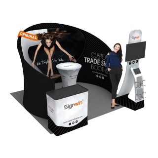 10x10ft Custom Trade Show Booth K
