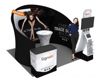 10x10ft Custom Trade Show Booth K