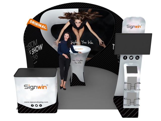 10x10ft Custom Trade Show Booth K