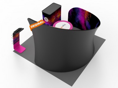 10x10ft Custom Trade Show Booth L