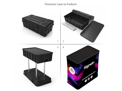 10x10ft Custom Trade Show Booth L