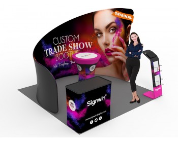 10x10ft Custom Trade Show Booth L