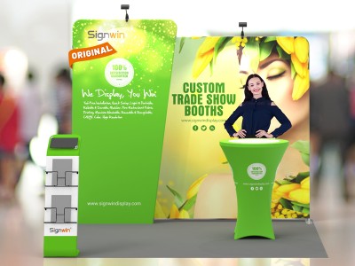 10x10ft Custom Trade Show Booth N