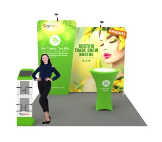 10x10ft Custom Trade Show Booth N