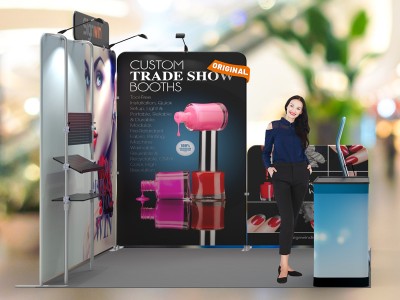 10x10ft Custom Trade Show Booth O