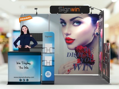 10x10ft Custom Trade Show Booth O