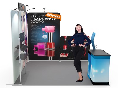 10x10ft Custom Trade Show Booth O