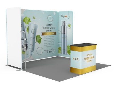 10x10ft Custom Trade Show Booth P