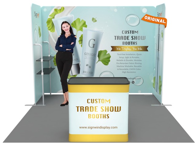 10x10ft Custom Trade Show Booth P