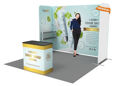 10x10ft Custom Trade Show Booth P