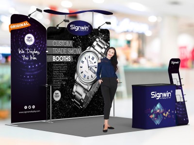 10x10ft Custom Tahoe Trade Show Booth R