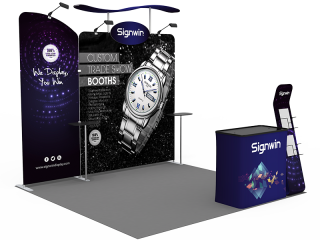 10x10ft Custom Tahoe Trade Show Booth R