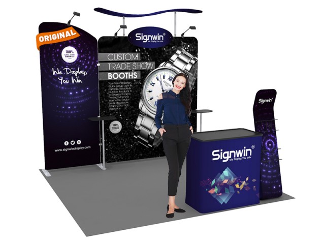 10x10ft Custom Tahoe Trade Show Booth R