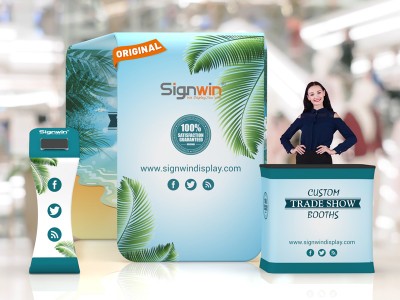 10x10ft Custom Trade Show Booth S