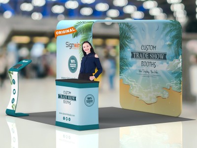 10x10ft Custom Trade Show Booth S