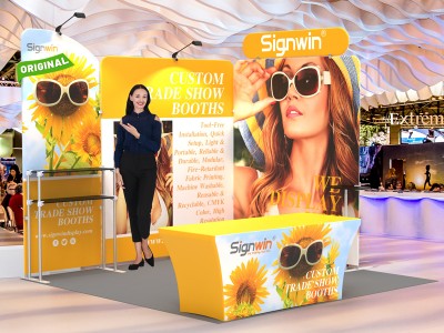 10x10ft Custom Trade Show Booth U