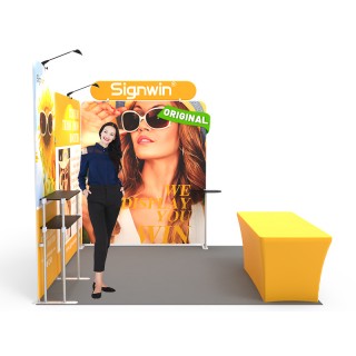 10x10ft Custom Trade Show Booth U