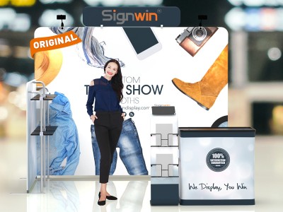 10x10ft Custom Trade Show Booth V