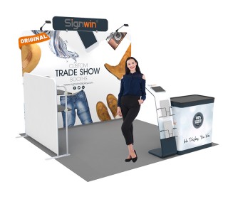 10x10ft Custom Trade Show Booth V