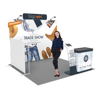 10x10ft Custom Trade Show Booth V