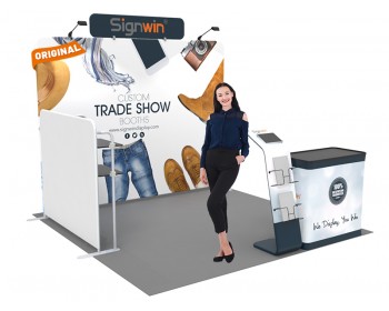 10x10ft Custom Trade Show Booth V