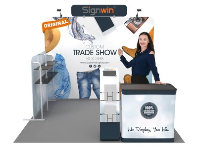 10x10ft Custom Trade Show Booth V