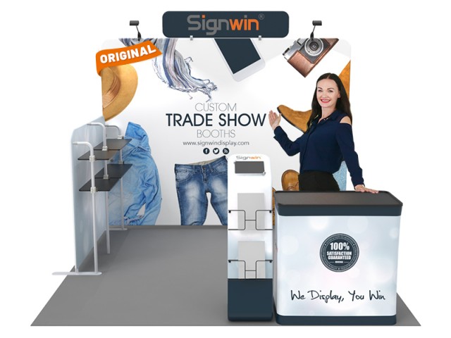 10x10ft Custom Trade Show Booth V