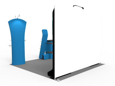 10x10ft Custom Trade Show Booth W
