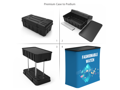 10x10ft Custom Trade Show Booth W