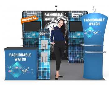 10x10ft Custom Trade Show Booth W