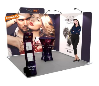 10x10ft Custom Trade Show Booth X