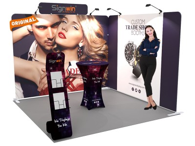 10x10ft Custom Trade Show Booth X