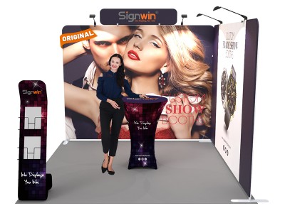 10x10ft Custom Trade Show Booth X