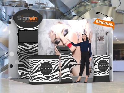10x10ft Custom Trade Show Booth Z