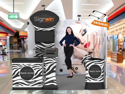 10x10ft Custom Trade Show Booth Z