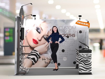 10x10ft Custom Trade Show Booth Z